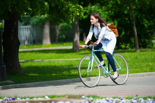Dia da Ação Uniforme de Bicicleta — Fotografia de Stock