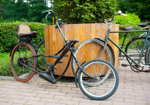Historyczne na rowerze — Zdjęcie stockowe