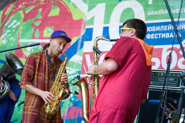 Festival de Jazz de Usadba — Foto de Stock