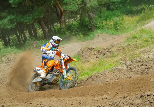 Campeonato Ucraniano de Motocross — Fotografia de Stock