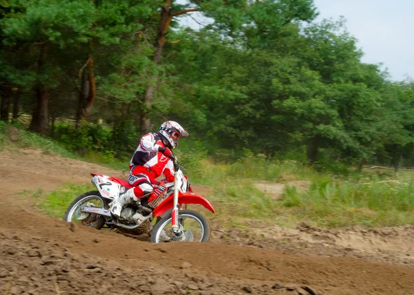 Campeonato Ucraniano de Motocross — Fotografia de Stock