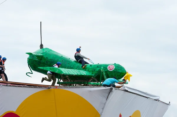 Red bull flugtag i Moskva 2013 — Stockfoto