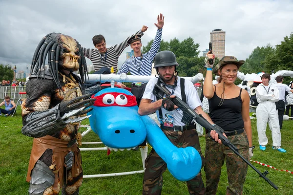 Red bull flugtag Moskova 2013 — Stok fotoğraf