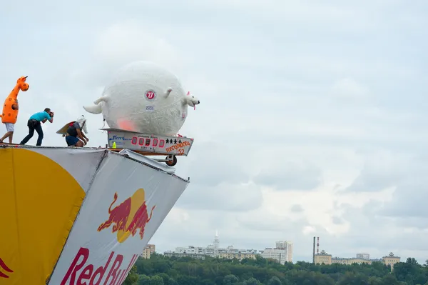 Red Bull Flugtag в Москве 2013 — стоковое фото
