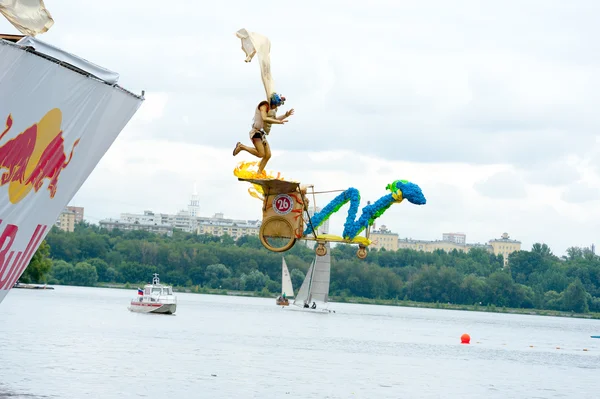 Red Bull Flugtag en Moscú 2013 — Foto de Stock