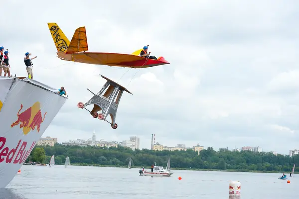 Red Bull Flugtag en Moscú 2013 — Foto de Stock