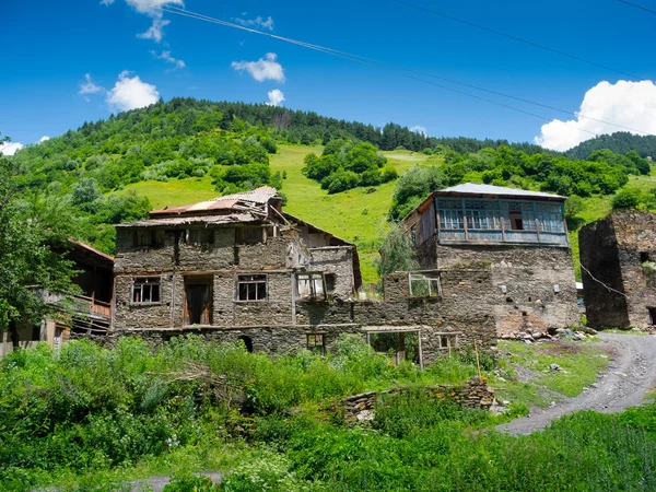 Paisaje rural en Svaneti —  Fotos de Stock