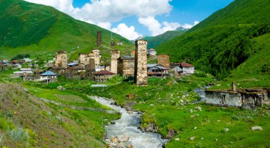 svaneti ülkenin peyzaj
