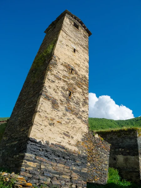 Land landschap in svaneti — Stockfoto