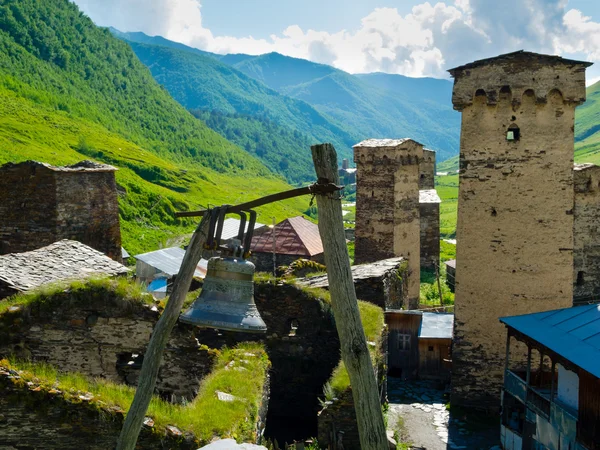 Paisagem rural em Svaneti — Fotografia de Stock