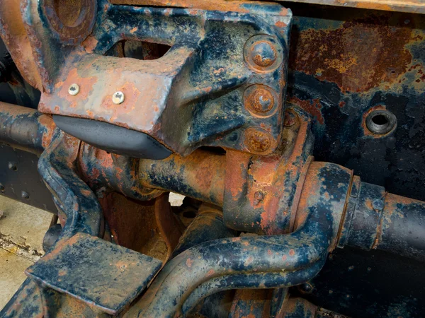 Old rusty engine — Stock Photo, Image