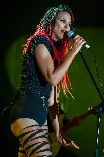 The Brand New Heavies group performs at Usadba Jazz Festival — Stock Photo, Image