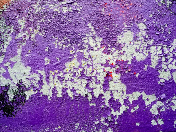 Cracked paint on the wall — Stock Photo, Image