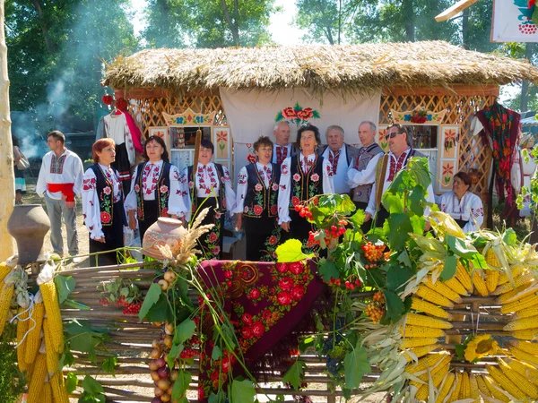 Annual agro exhibition SUMY-2013 — Stock Photo, Image