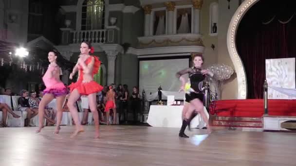 Художнє танцю awards 2012-2013 — стокове відео