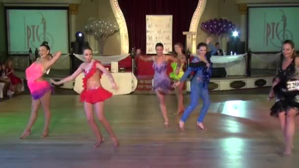 Umělecké dance awards 2012-2013 — Stock video