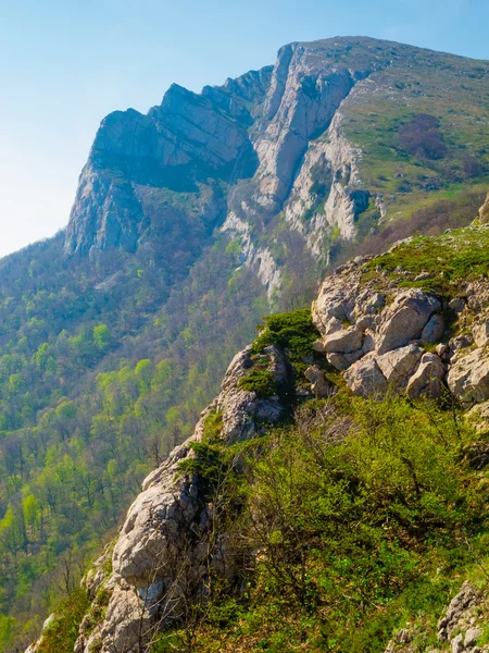 Peisaj montan de vară în Crimeea — Fotografie, imagine de stoc