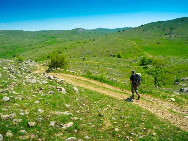 Randonnée pédestre en Crimée — Photo