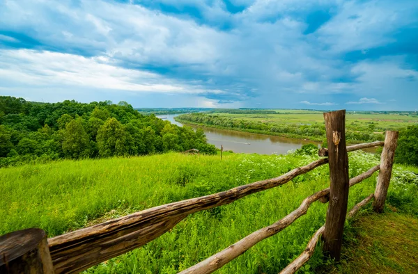 Typische russische Landschaft — Stockfoto