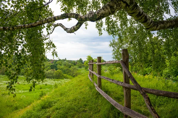 Typische Russische landschap — Stockfoto