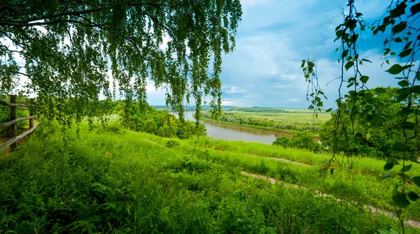 Tipik bir Rus peyzaj — Stok fotoğraf