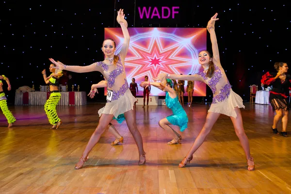舞蹈艺术欧洲冠军 wadf — 图库照片