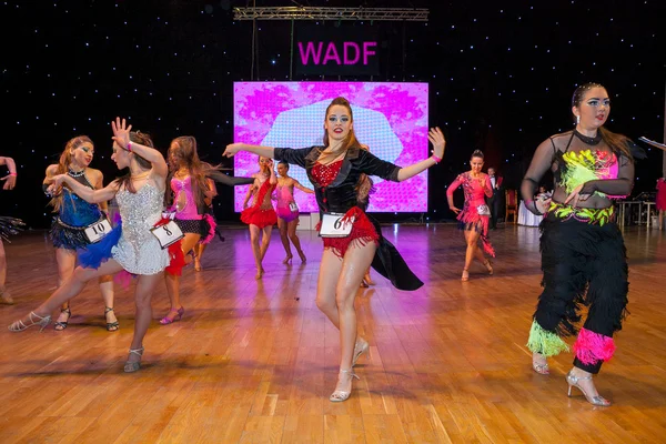 Καλλιτεχνική χορού Ευρωπαϊκό πρωτάθλημα wadf — Φωτογραφία Αρχείου