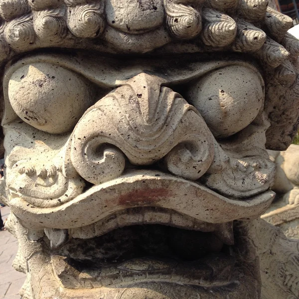 Guardian statue in Grand Palace, Bangkok — Stock Photo, Image