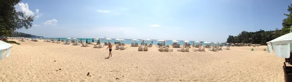Beach panorama — Stock Photo, Image