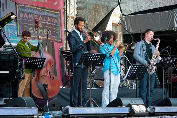 Усадбинский джазовый фестиваль — стоковое фото