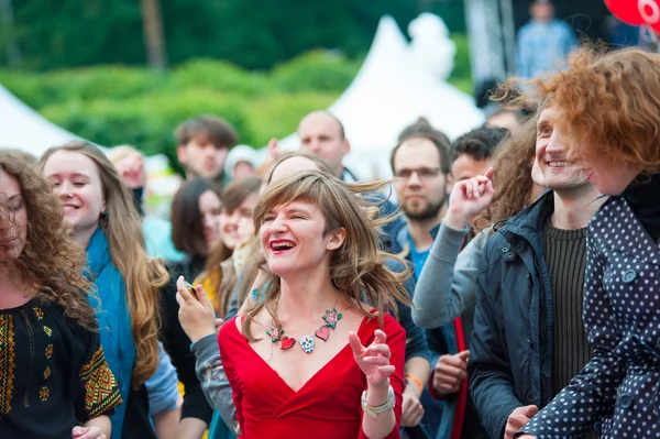 Jazzový festival v Usadba — Stock fotografie