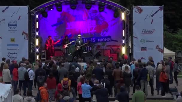 XI Międzynarodowy Festiwal jazzowy "usadba jazz" — Wideo stockowe