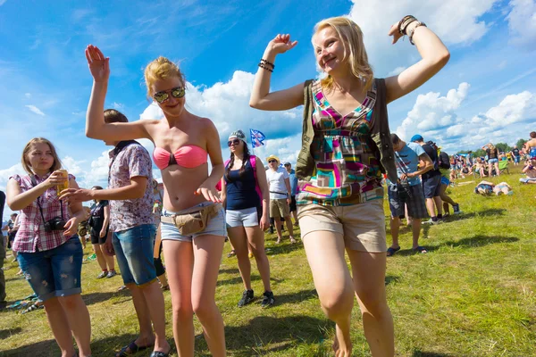 Rock Festivali "nashestvie" — Stok fotoğraf