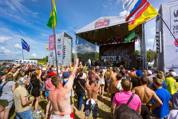 Rock Festivali "nashestvie" — Stok fotoğraf