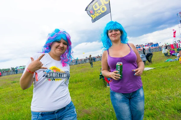 Rockfestival "nashestvie" — Stockfoto