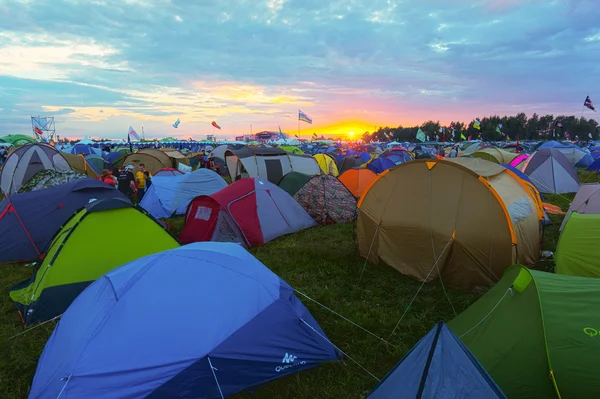 Festival rock "Nashestvie " — Foto Stock