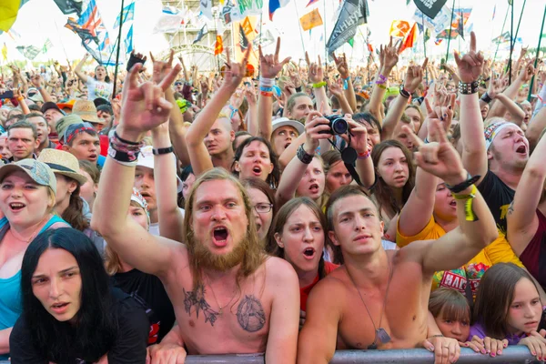 Festival de rock "Nashestvie " — Foto de Stock