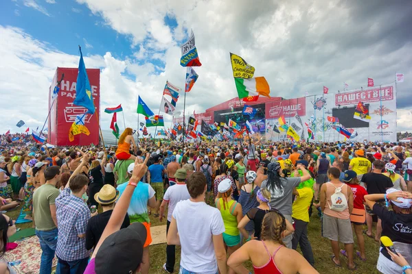 Festiwal rockowy "nashestvie" — Zdjęcie stockowe