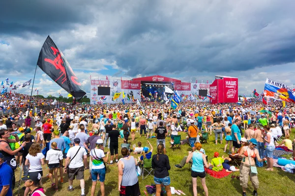 Rock festival "Nashestvie" — Stock Photo, Image