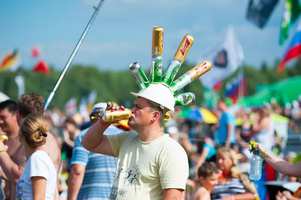 Rockfestival "nashestvie" — Stockfoto