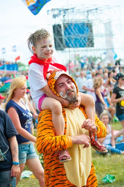 Rockfestival "nashestvie" — Stockfoto