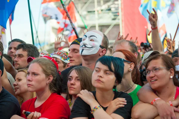 Rockfestival "nashestvie" — Stockfoto