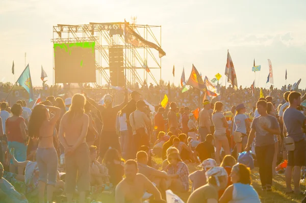 Rock Festivali "nashestvie" — Stok fotoğraf