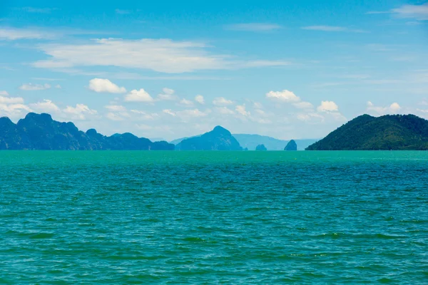 Small islands seascape panorama in Thailand — Stock Photo, Image