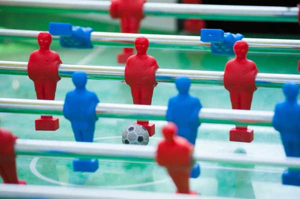 Plástico jogo de futebol de mesa — Fotografia de Stock