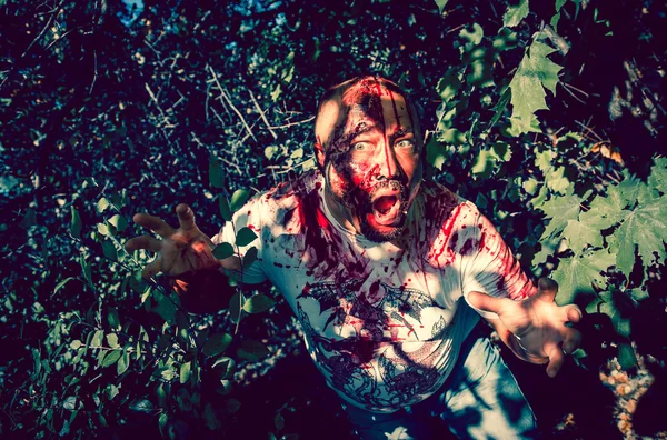 Zombie che cammina — Foto Stock