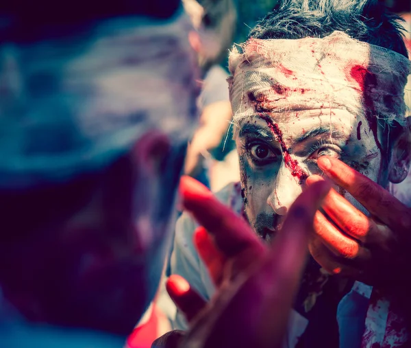 Zombie promenader — Stockfoto