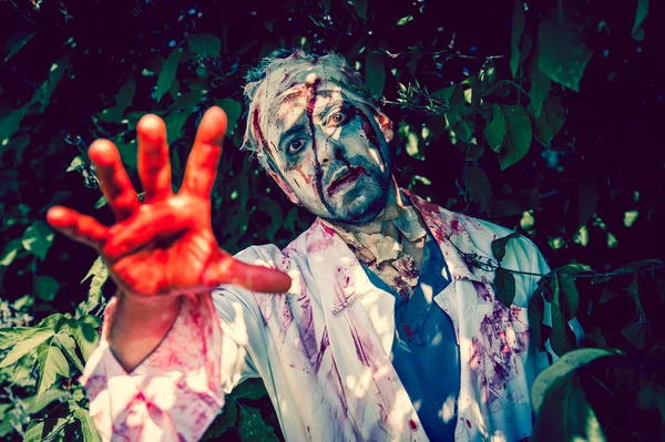 Zombie che cammina — Foto Stock
