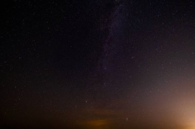 Geceleri nefes kesen yıldızlı gökyüzü