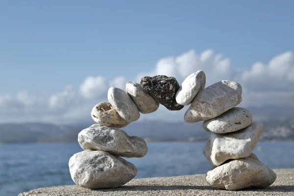 Stones at the sea — Stock Photo, Image